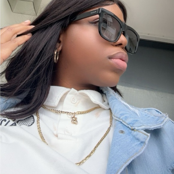 💯 - New Authentic Gucci Grey Rectangular Sunglasses GG0158SN 001 - Picture 8 of 15